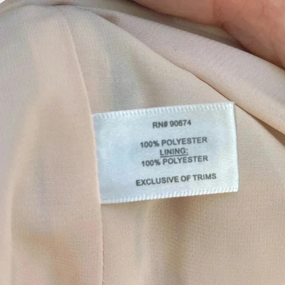 Boston Proper lace overlay lined jacket sz L - Picture 10 of 11